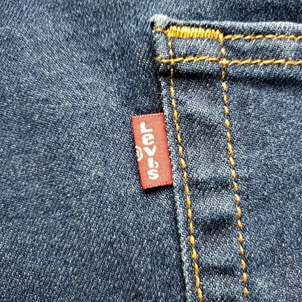Levis 514 Jeans Mens 36x30 Blue Regular Fit Straight Leg Stretch Denim Pants